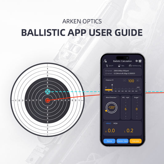 ARKEN OPTICS BALLISTIC APP USER GUIDE