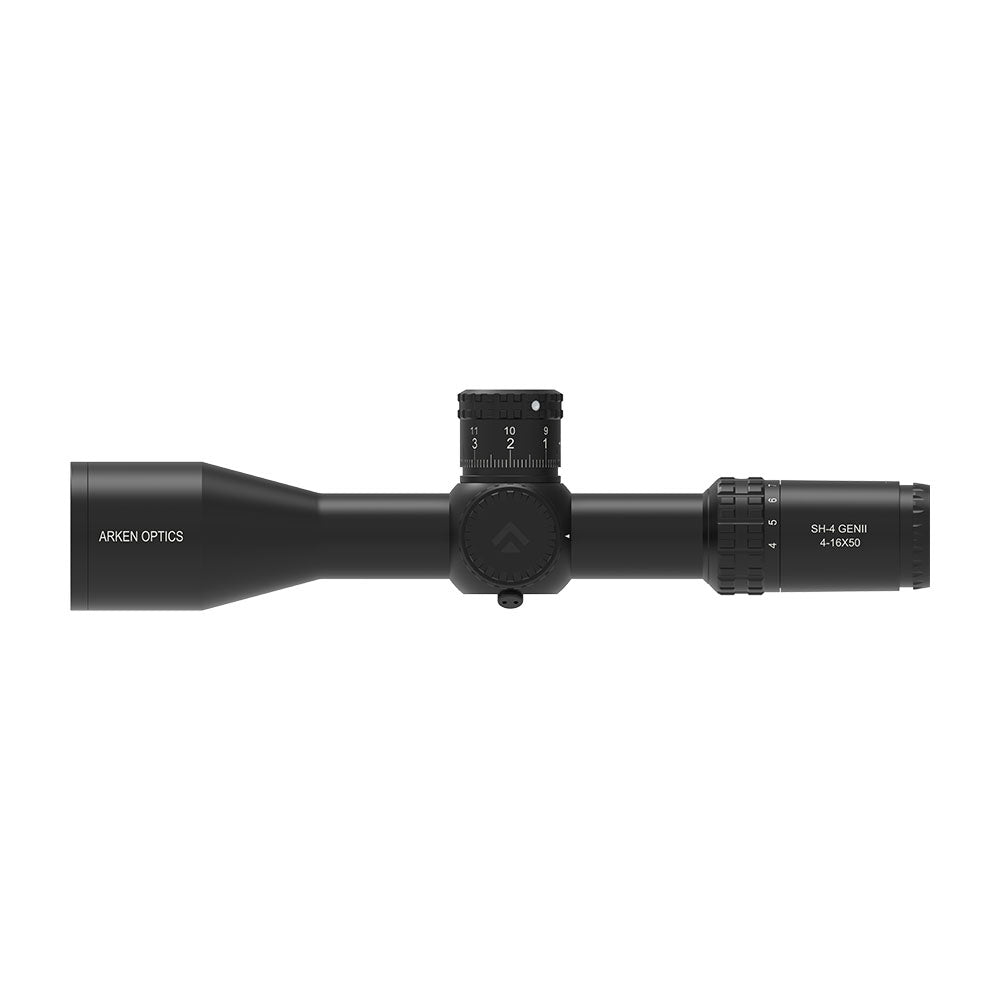 SH-4 4-16X50 GEN2 FFP Illuminated Reticle with Zero Stop - 34mm Tube