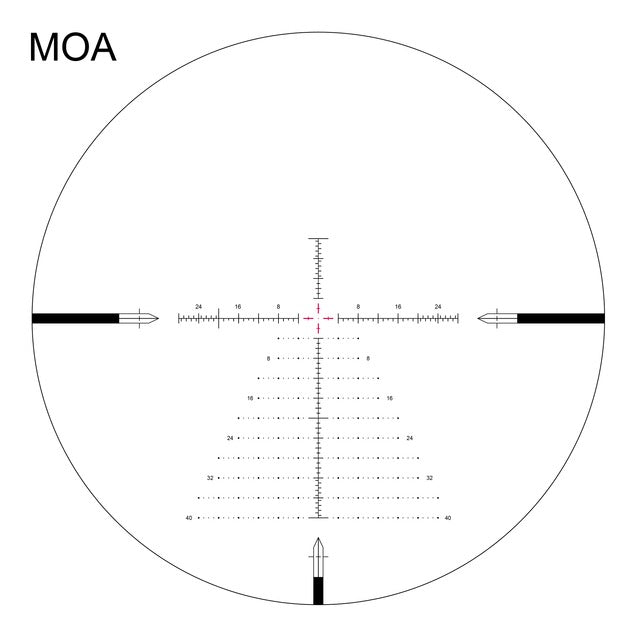 EP-5 5-25X56 FFP Illuminated Reticle with Zero Stop - 34mm Tube